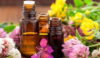 eteriniai aliejai su soda, skirti varpos didinimui